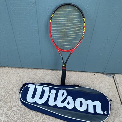 WILSON Hyper ProStaff 6.1 Carbon Tennis Racket - 4 5/8