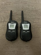 Pair Cobra FRS80 Walkie Talkie Clear Call FRS 80 Two Way Radio Black Working