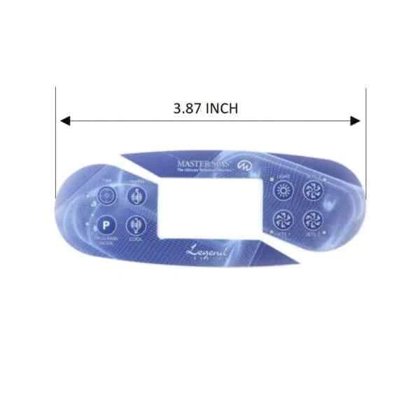 Hot Tub Compatible With Master Spas Pump Sticker Set DIY3-05-7156 - Image 3 of 4