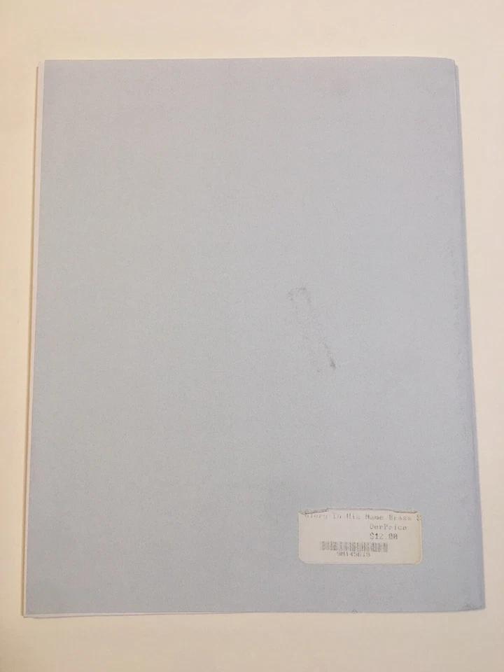 Sheet Music - Glory To His Name - Brass Sextet Arr Dana F Everson Level 3.5 - Image 3 of 3