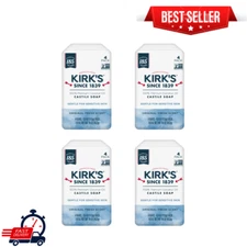 (16 Pack) Kirk's Original Fresh Scent Gentle Castile Soap Simple, Gentle, Clean
