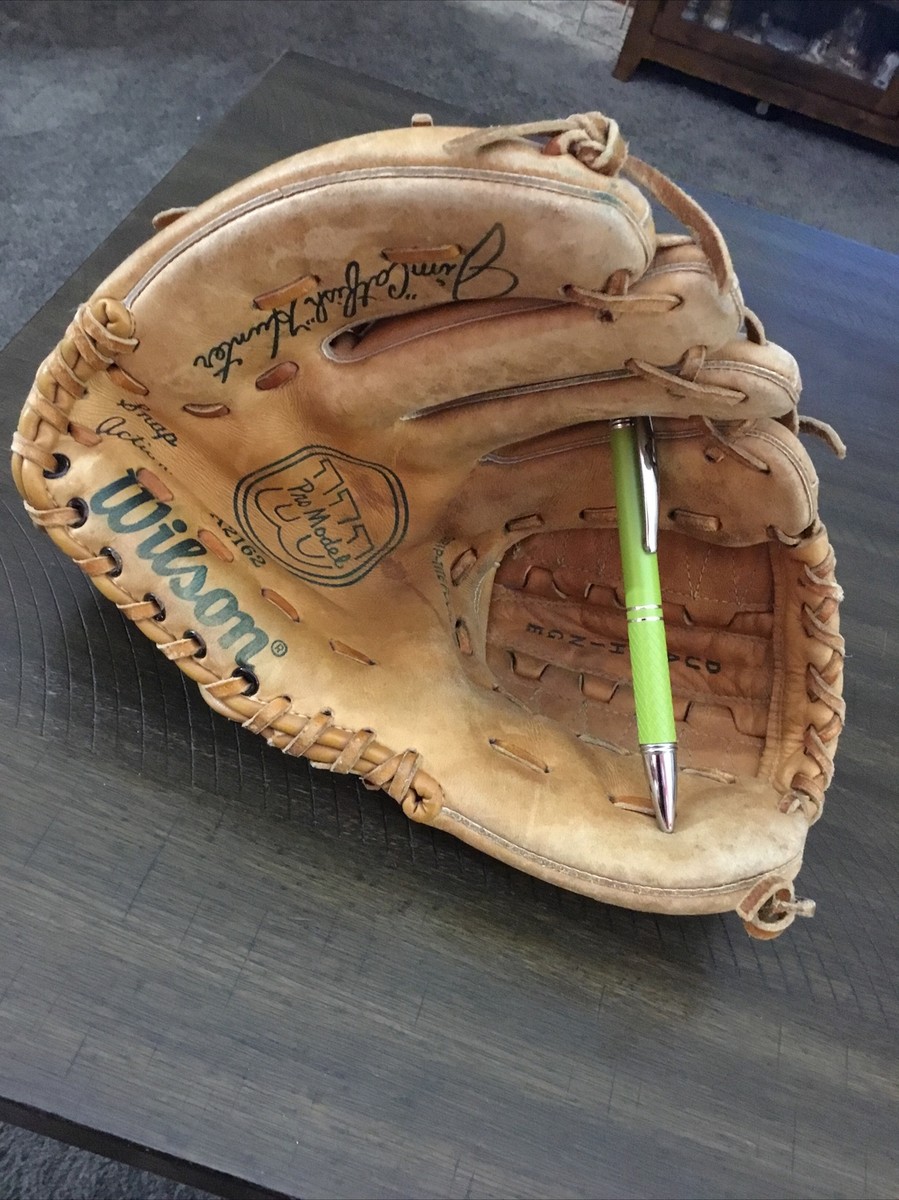 JIM CATFISH Hunter Wilson Baseball Glove #A2160 in Excellent Plus, Plus Condition, L@@k, Read! - Canada