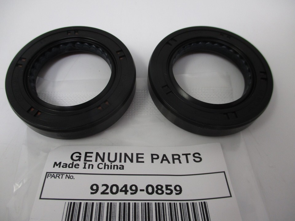 2 Sellos De Aceite Originales Kawasaki 92049-0859 Para Cárter FJ180V Y Toro TimeCutter