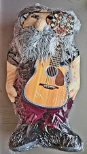 Grateful Dead - Jerry Garcia Doll made by Gund,  vintage 1998 with mint guitar