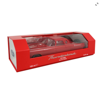 Red Ford Thunderbird- Men's Car Eau De Toilette 3.4oz 100ml RARE