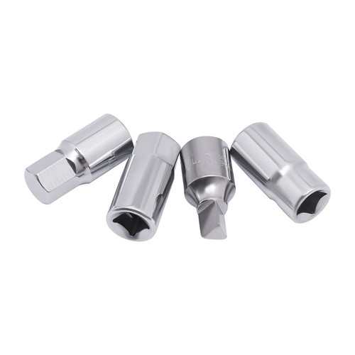 Oil Drain Pipe Plug Hexagon Square Socket Key Removal Tool Set 18Pcs 3/8''Drive - Picture 5 of 9