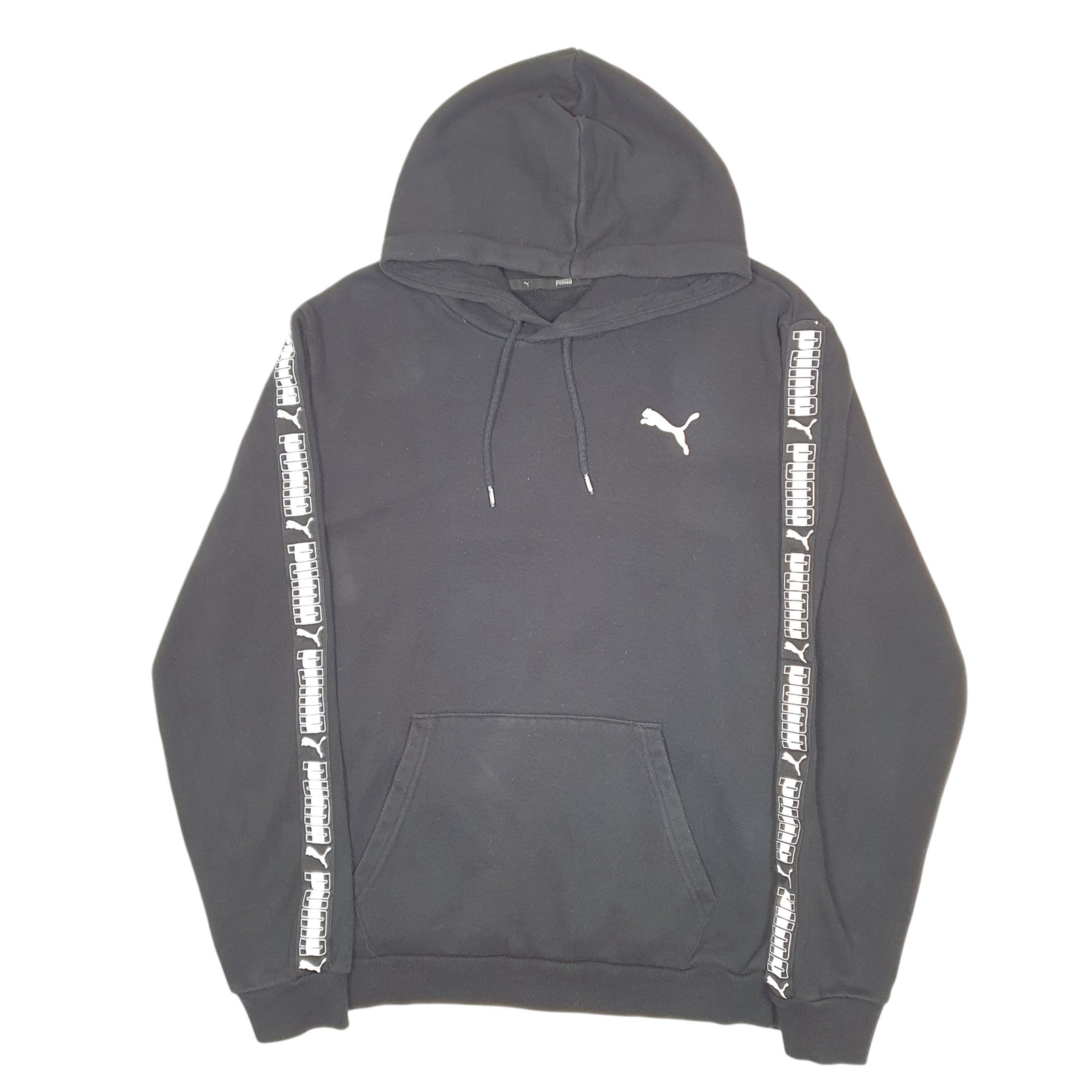 PUMA Hoodie Cotton Blend Jumper Sweatshirt Mens L
