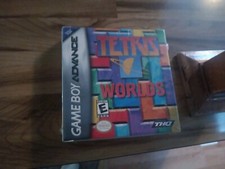 Tetris Worlds (Nintendo Game Boy Advance, 2001)  NEW / SEALED IN BOX