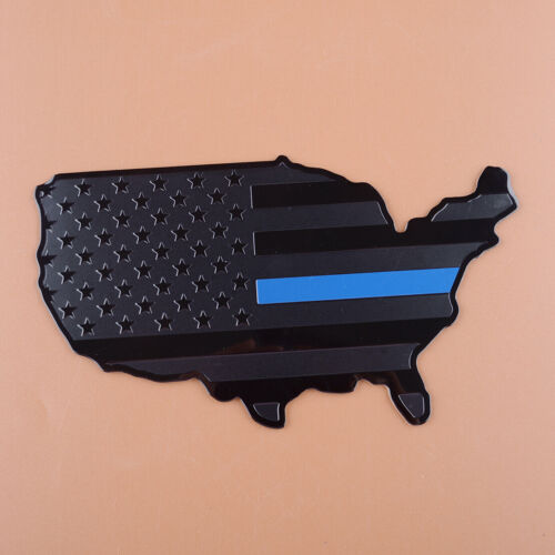 Auto Motorrad USA Amerika America Flagge Karte Aufkleber Emblem Abzeichen - Bild 1 von 4