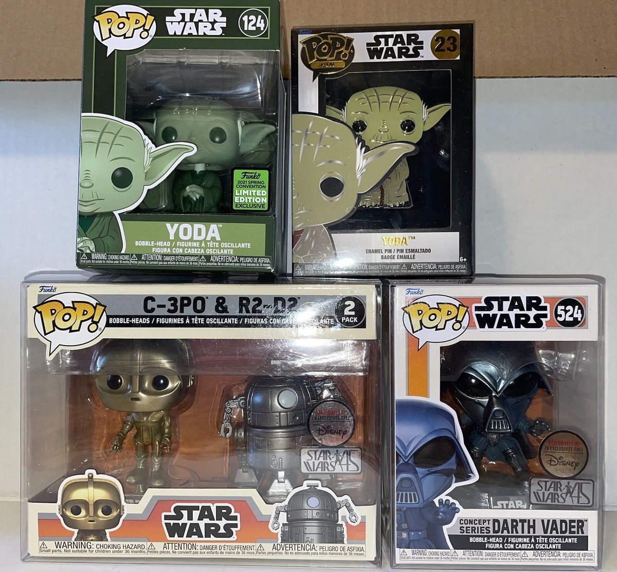 SF・ファンタジー・ホラー FUNKO POP! C-3PO & R2-D2 STAR WARS