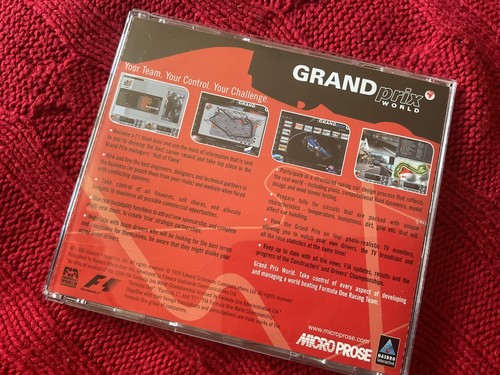 Grand Prix World - Fia - Formula 1 World Championship - PC cd-Rom - Picture 3 of 3