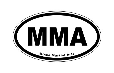 Mixed Martial Arts MMA Bumper Magnet by DCM Solutions