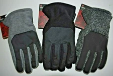 Swiss Tech Men's 3M Thinsulate Fleece Gloves Touchscreen Compatible Size S/M
