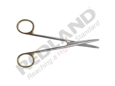 Redland Dental Metzenbaum Scissors GoldLine Stainless Steel Curved (14.5cm)- USA