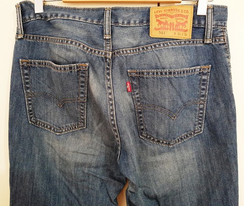 LEVI STRAUSS 511 Red Tab LEVI'S JEANS W31 L32 - Zip Fly - Exc. Pre-Loved - Bild 4 von 9