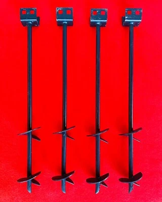 Mobile Home Parts Anchors Tie Downs. One 4 Pack of Augers 30"