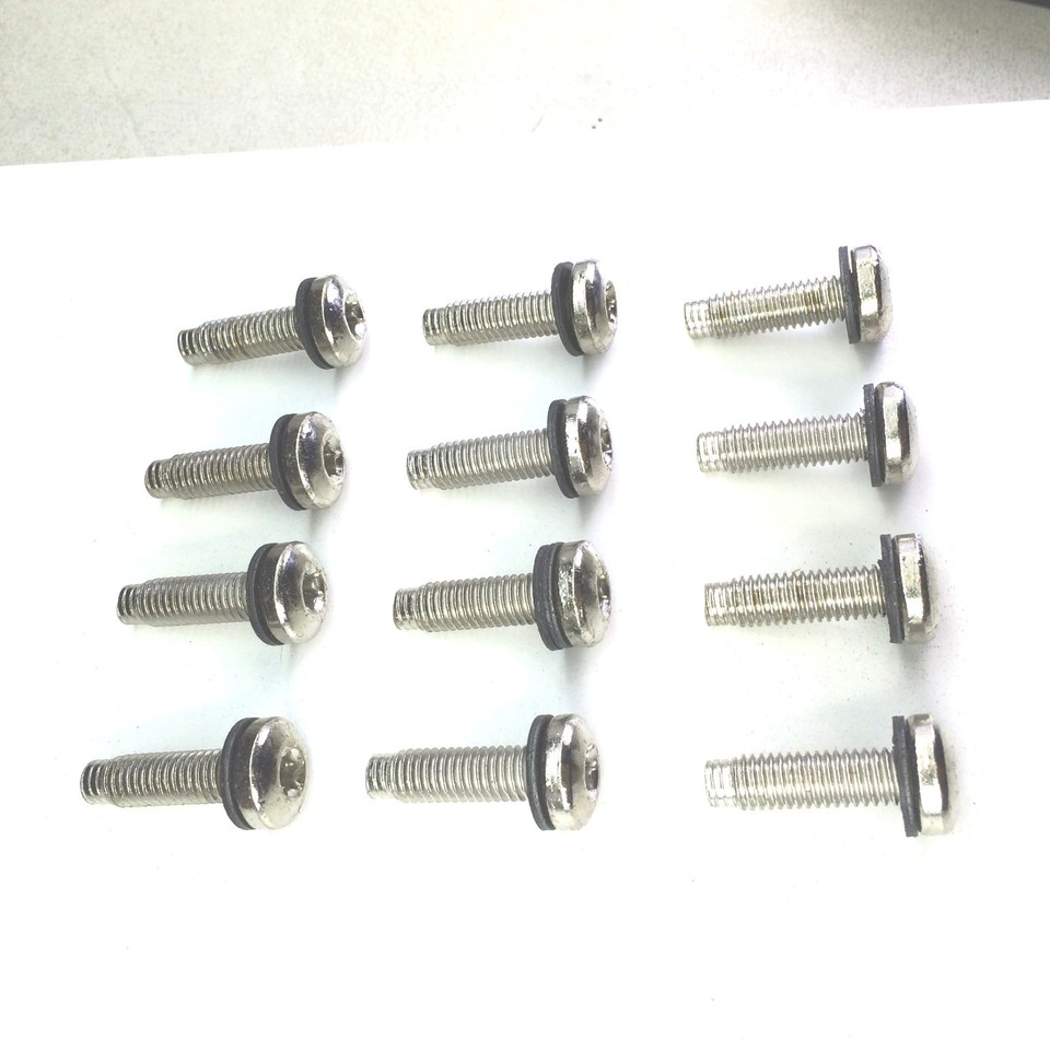 20 Ea CHROME PLATED Windshield Frame Torx Screws Fits Jeep Wrangler CJ YJ TJ - Foto 8