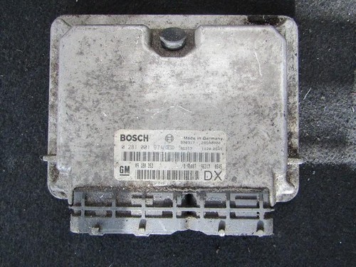 Opel Astra 1999 ECU Engine Computer (Engine Control Unit) 02810019 #271492-64