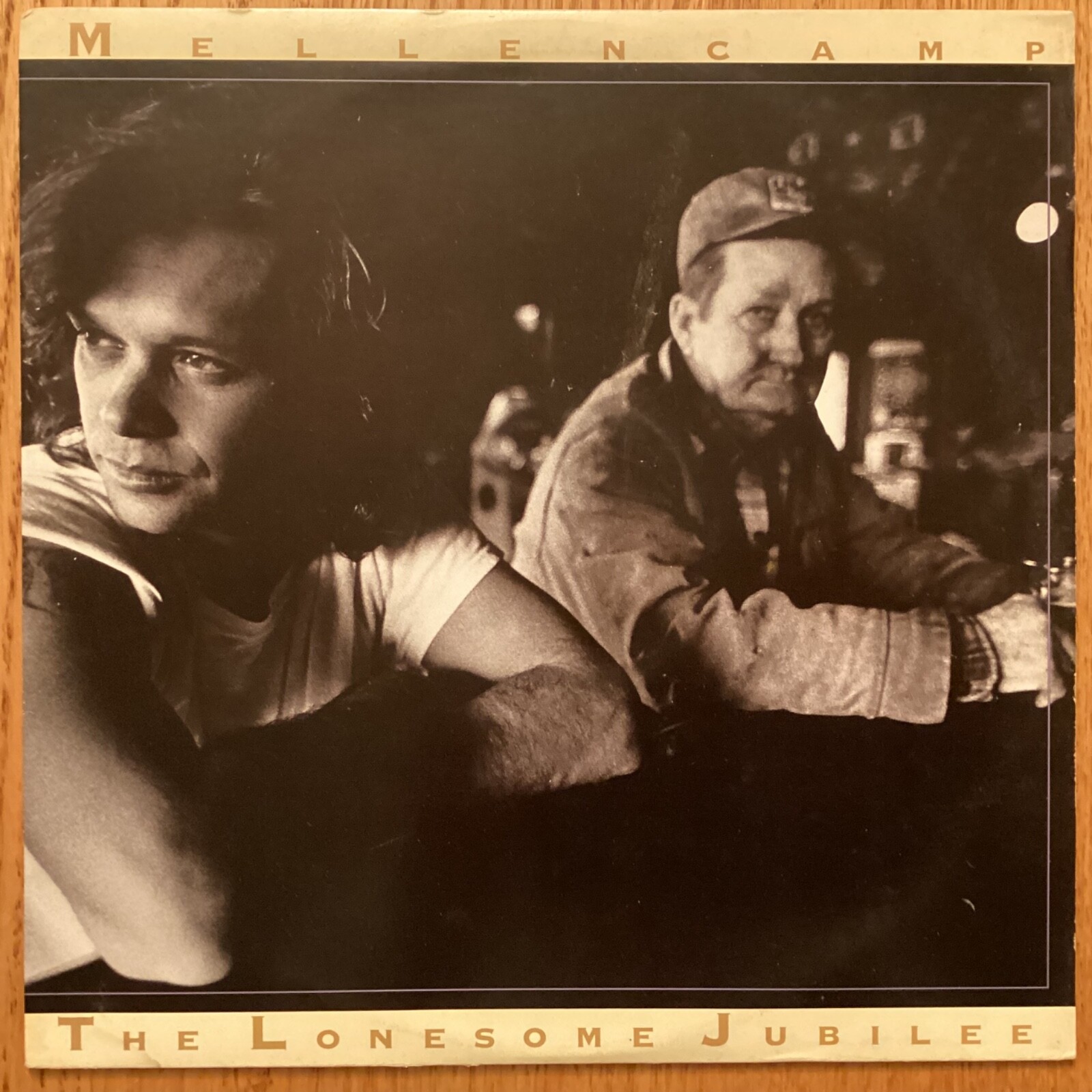 John Cougar Mellencamp “The Lonesome Jubilee" 33 1/3 rpm LP, 832 465-1 Q-1