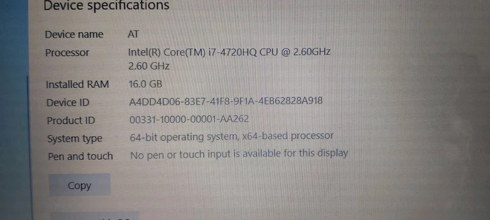 Toshiba QOSMIO X70-B-10T PSPPNE-07G00CH2 Notebook Make Offers!UPS Shipping! A1 - Image 4 of 4