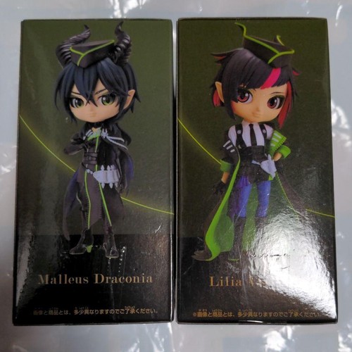 Q posket Petit Disney Twisted Wonderland Malleus Lilia Figure Set Height 2.7 in - Picture 5 of 7