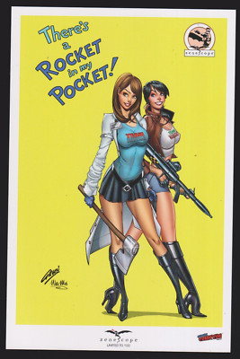 Grimm Fairy Tales Cosplay Mini Art Print Zenescope Entertainment 7'' X 11''