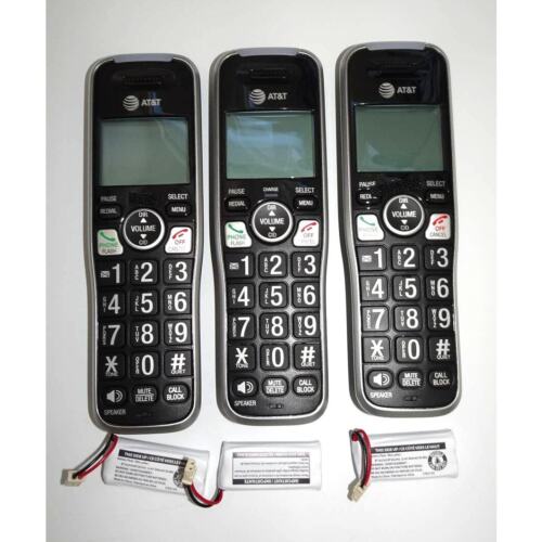 AT&T Bl102-3 Dect 6.0 3-Handset Cordless Phone for Home with Answering Machine - Picture 3 of 11