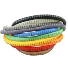 HGDC2-5 Hellermann Helagrip Slide On Chevron Cut PVC Cable Markers 2.0-5.0mm