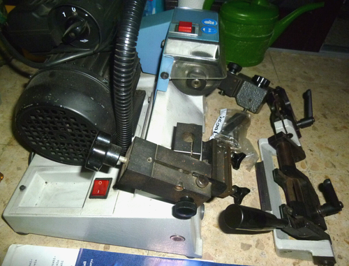Errebi Delta Schlüsselfräsmaschine Schlüsseldienst Schlüsselkopiermaschine teile - Bild 3 von 24