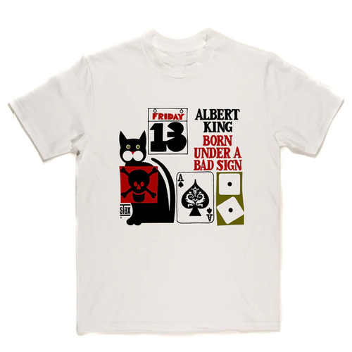 Tee-shirt Band Albert King S à 5XL Manches Courtes - 100% Coton, Personnalisable