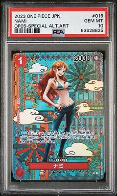 PSA 10 Nami R OP01-016 SP Awakening of the New Era ONE PIECE PSA 10 Nami R OP01-016 SP Awakening of the New Era ONE PIECE