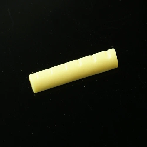 Slotted Nut Replacement For Electric / Acoustic Guitar 43mm ,Aged Ivory color