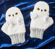 Harry Potter Tully's coffee Exclusive Hedwig Gloves 2024 Japan New