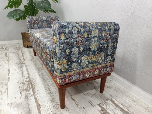 Bedroom chaise, Ottoman bench,Storage bench with arms,Upholstered bench, Day bed - Picture 19 of 19
