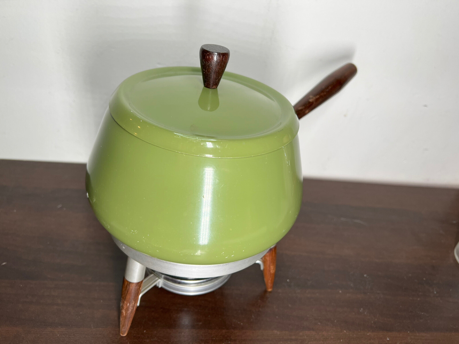 sold!! Very Groovy Mid Century Oster Electric Fondue Pot in Iconic Avocado  Green!!! Perfect for Holiday or Cocktail Parties!! Bring on…