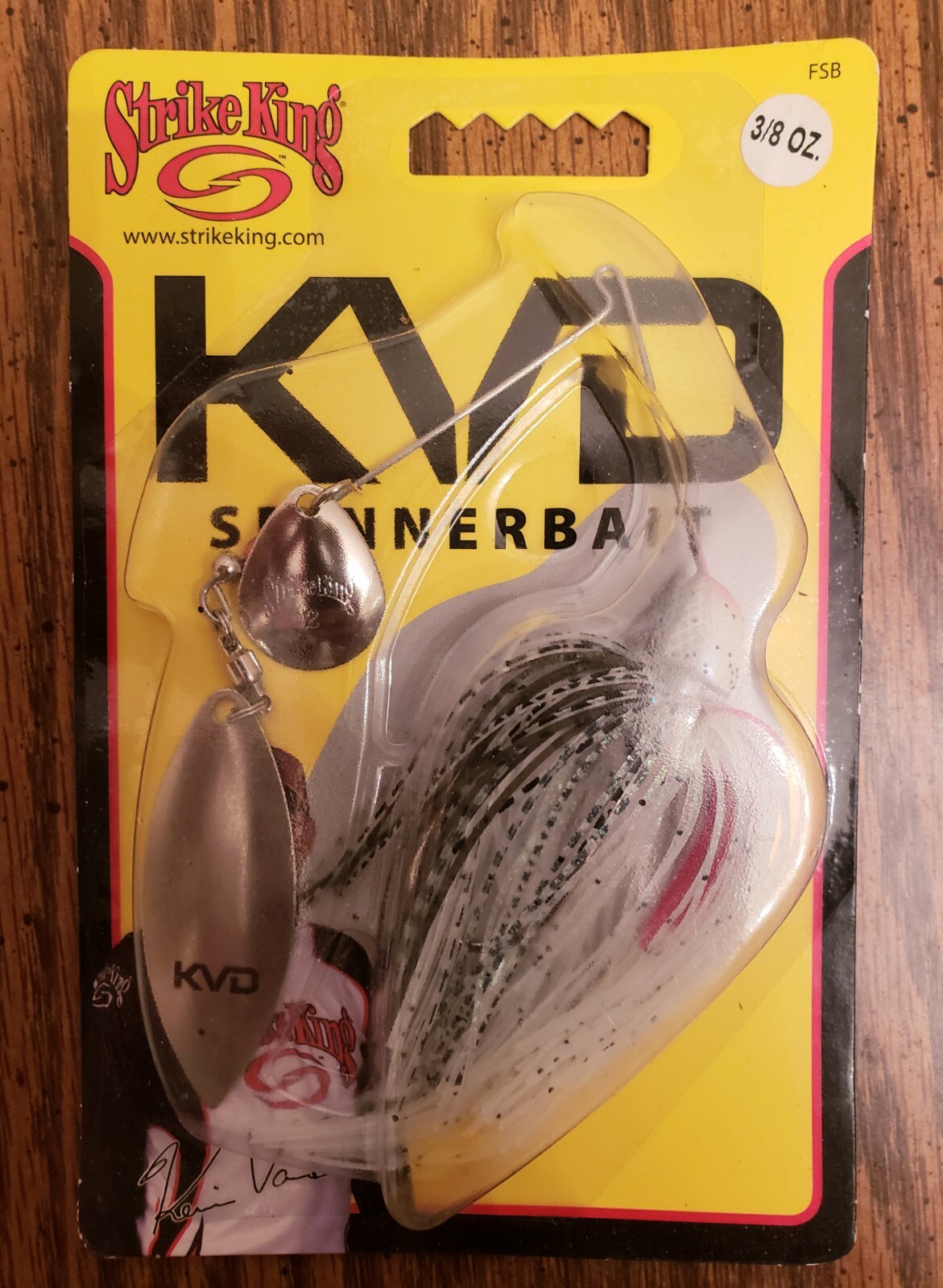 Lot Of 7 Strike King KVD Spinnerbait 1/8, 3/8, 1/2, 3/16 oz. FREE SHIPPING!! - Image 2