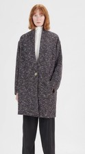 Isabel Marant Tweed Jacket Coat Cardigan Style