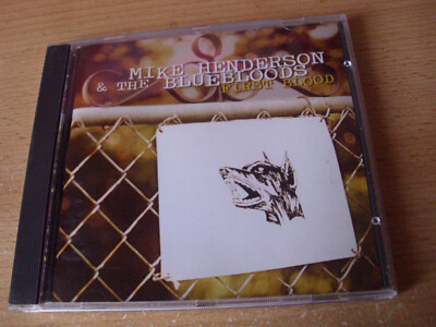  Mike Henderson & the Bluebloods. First Blood. CD.Blues.