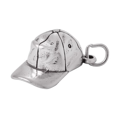 3D Sombrero Charm with Flowers Hat Sterling Silver, Made in the USA 3D Sombrero Charm with Flowers Hat Sterling Silver, Made in the USA