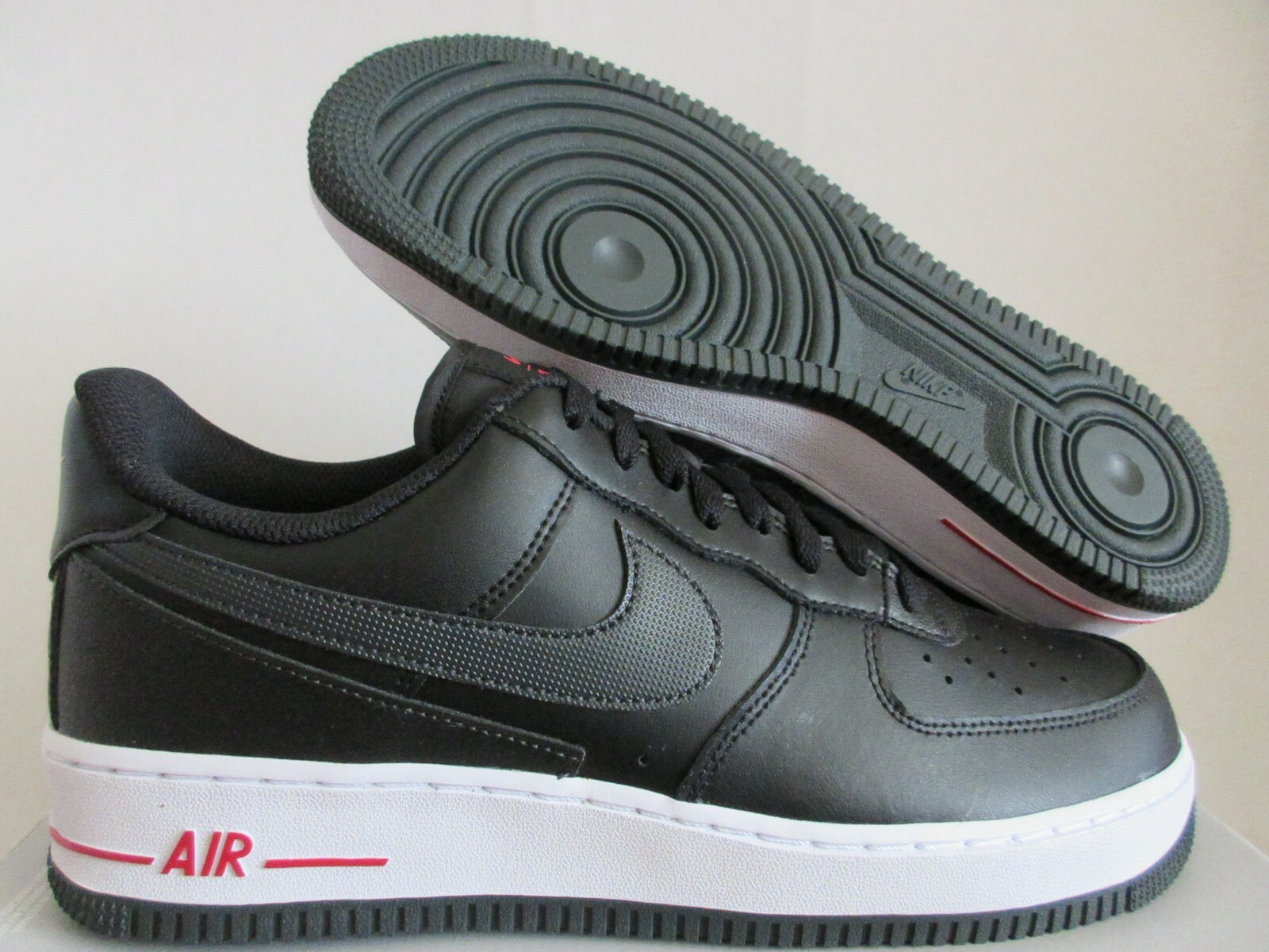 NIKE AIR FORCE 1 BLACK-GREY \