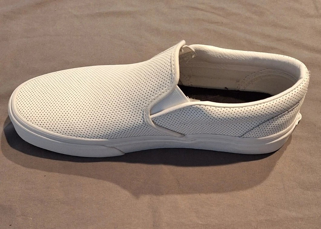 Vans asher white shop leather