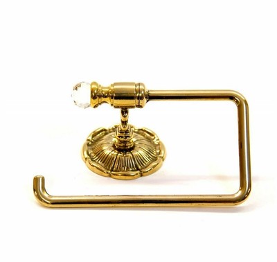 Exklusiver Toilettenpapierhalter Gold Messing Klopapierhalter Papierrollenhalter