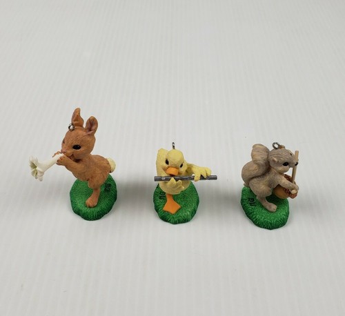 Hallmark Keepsake Ornament 1996 Strike Up the Band! Pato ardilla conejito Pascua - Imagen 5 de 11