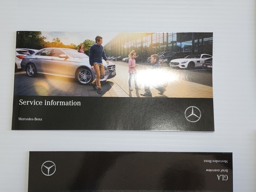2021 Mercedes-Benz Gla Class Owner Manual Books Guide - Picture 4 of 9
