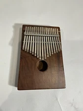 Finger 17 Keys Kalimba Thumb Piano Instrument Wood