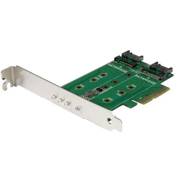 StarTech PEXM2SAT32N1 3-port M.2 NGFF SSD Adapter Card to PCI Express 3pt