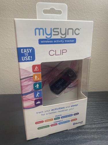 Mysync CLIP wireless activity tracker.NEW!!! - Picture 1 of 9