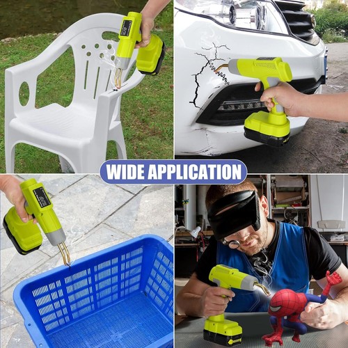 Cordless Plastic Welder Gun for Ryobi 18v Battery Portable DIY Welding Machine - Picture 7 of 9