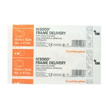 Smith & Nephew IV3000 Frame Delivery Transparent Dressing 4" x 4 3/4" 10/PK