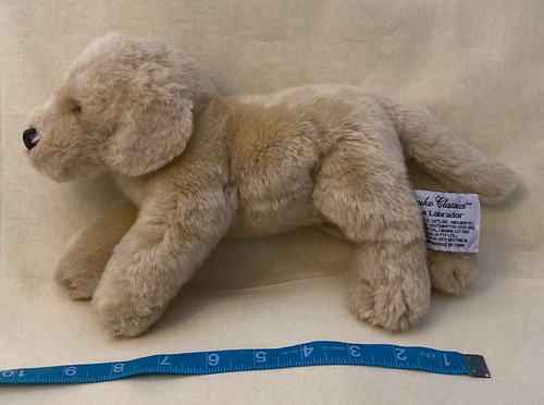 Russ Yomiko Classics Yellow Labrador Puppy Dog Stuffed Animal Beanbag Plush 9” - Picture 2 of 7